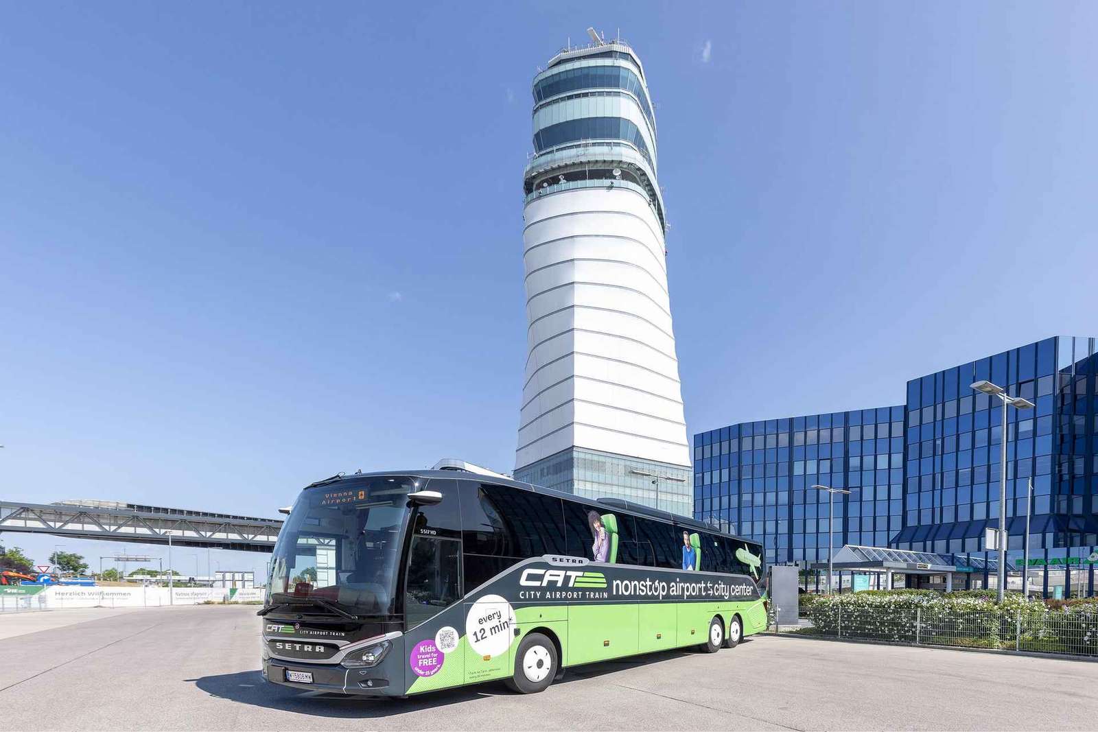 Transfert CAT : Aéroport de Vienne - Wien Mitte