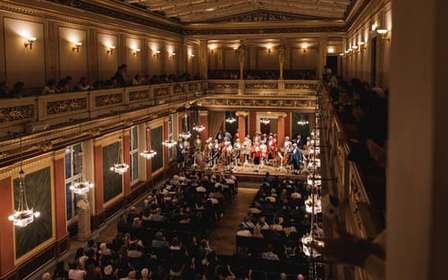 Vienne : Concert Mozart dans la salle Brahms