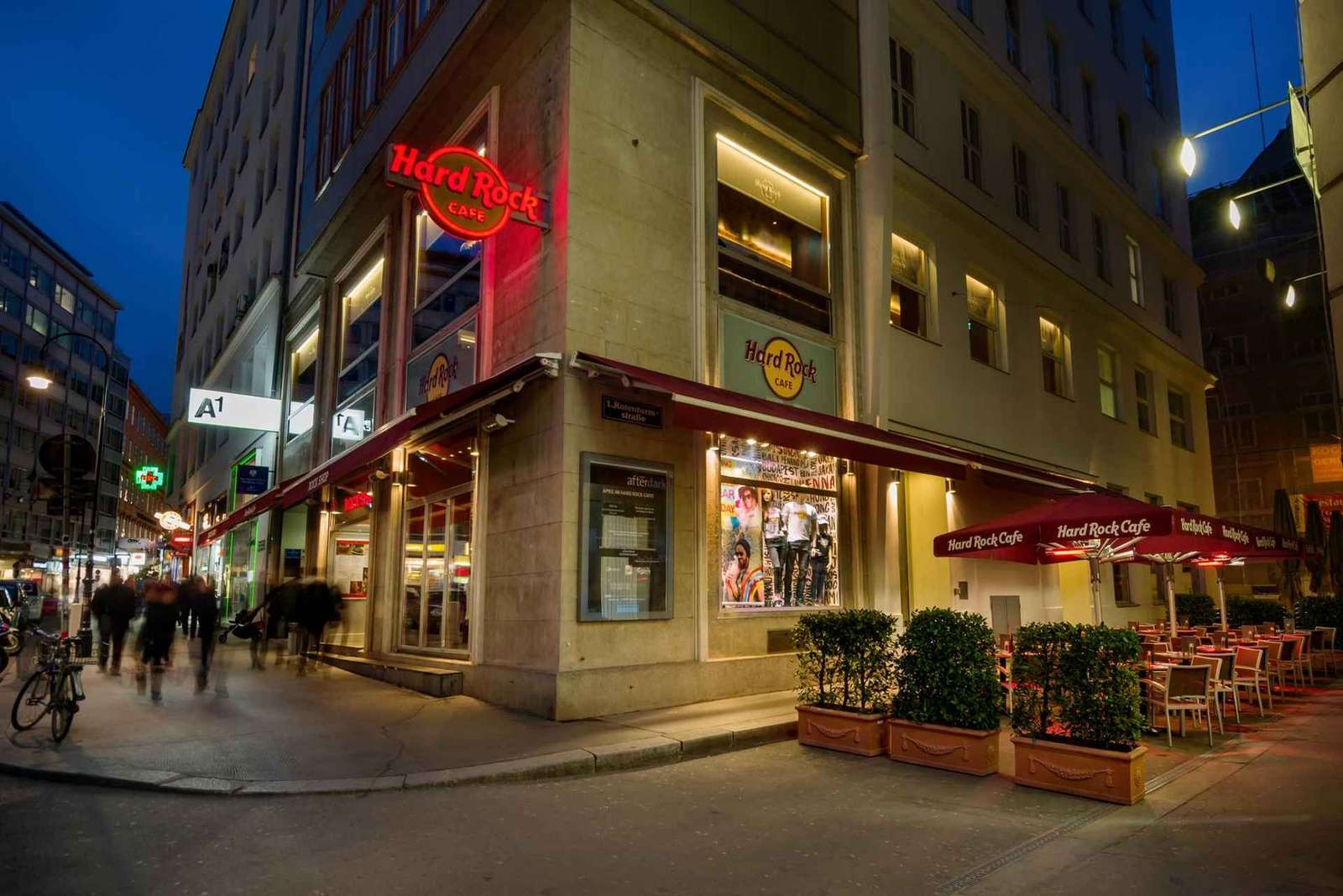 Vienne : Hard Rock Cafe avec menu fixe pour le déjeuner ou le dîner