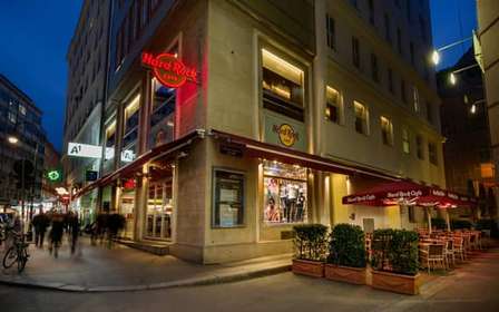 Vienne : Hard Rock Cafe avec menu fixe pour le déjeuner ou le dîner