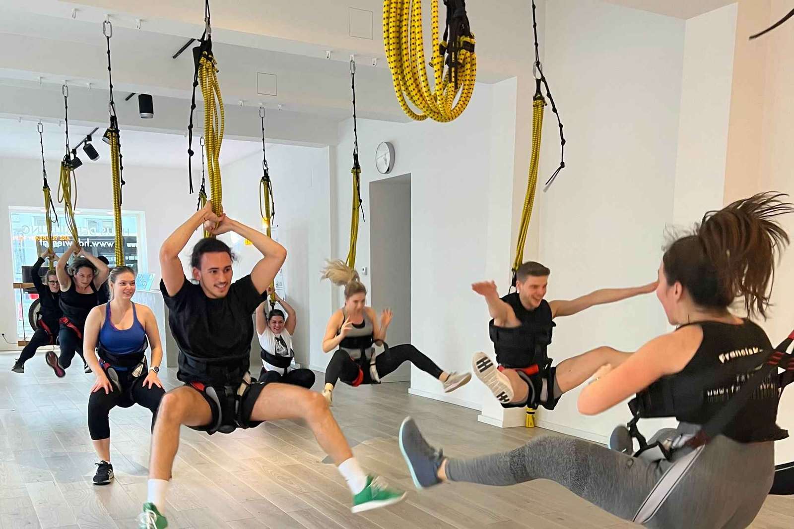 L'entraînement le plus amusant de Vienne : le Bungee Fitness