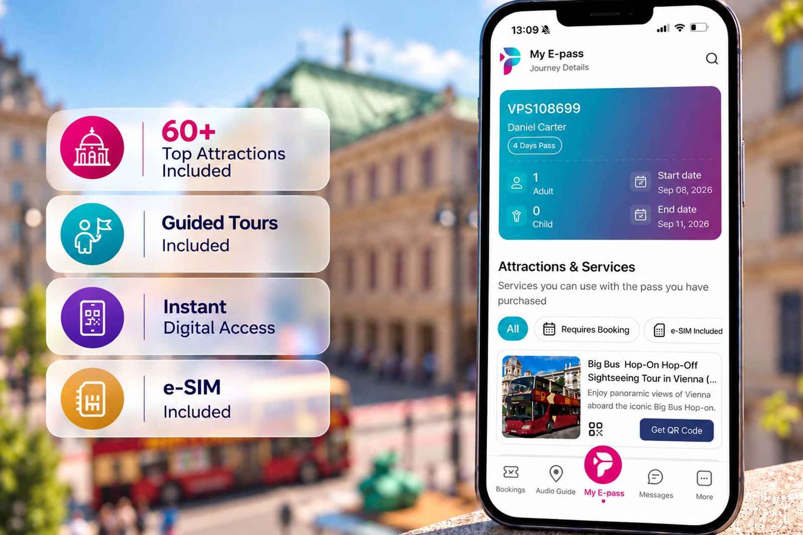 Vienne : E-pass avec entrée à plus de 35 attractions