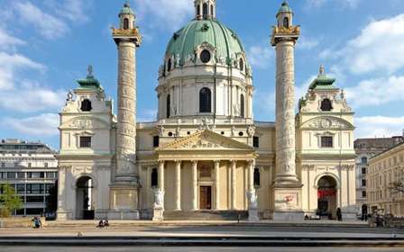 Vienne : billet d'entrée à la Karlskirche avec terrasse panoramique