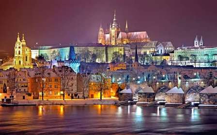 Au départ de Vienne : Visite guidée d'une journée à Prague
