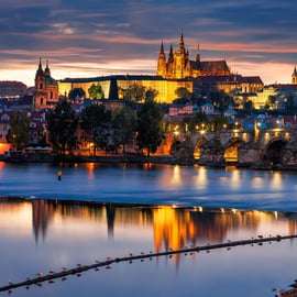 Vienne : visite d'une journée à Prague avec prise en charge à l'hôtel et retour