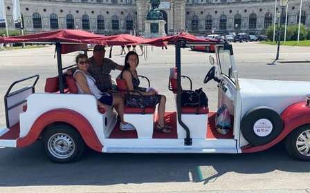 Vienne : visite touristique en voiture classique 90 min E/T