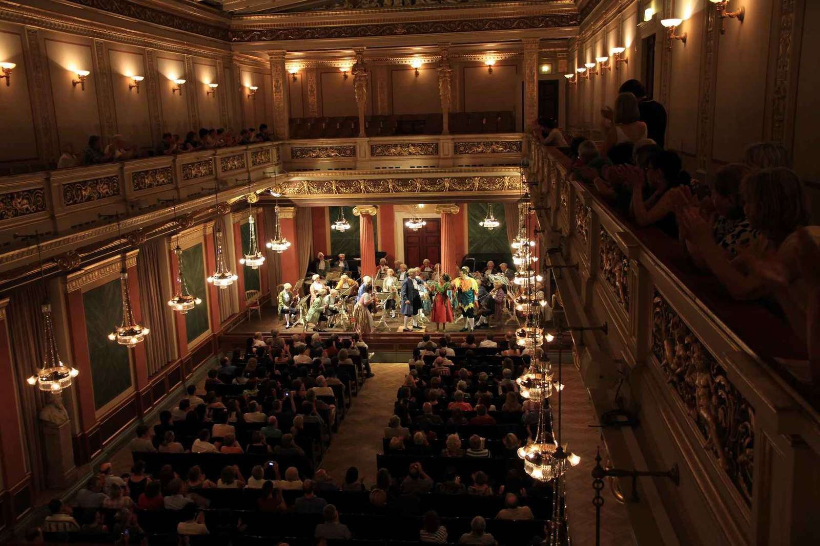 Vienne : Concert Mozart dans la salle Brahms
