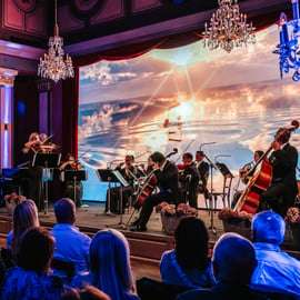 Concert classique dans la salle de concert Strauss originale