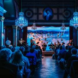 Concert classique dans la salle de concert Strauss originale
