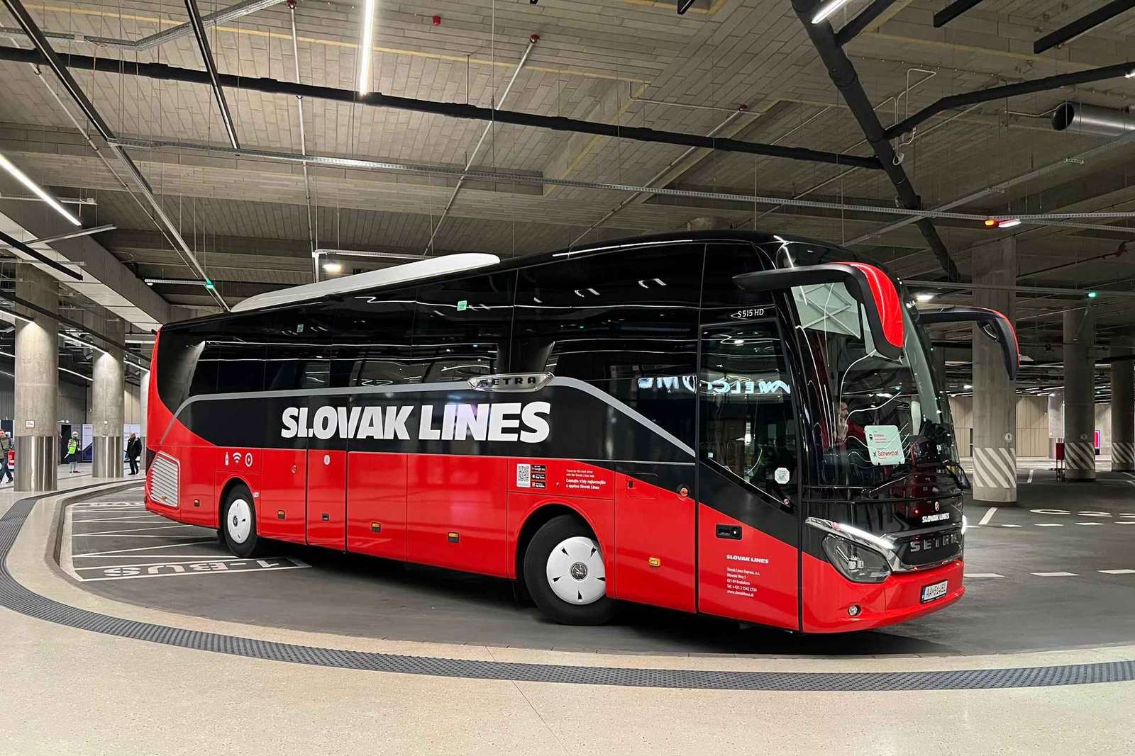 Bratislava - Aéroport de Vienne : Transfert direct et fiable en bus