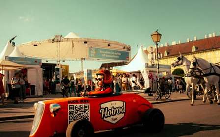 Vienne : visite touristique en Hotrod