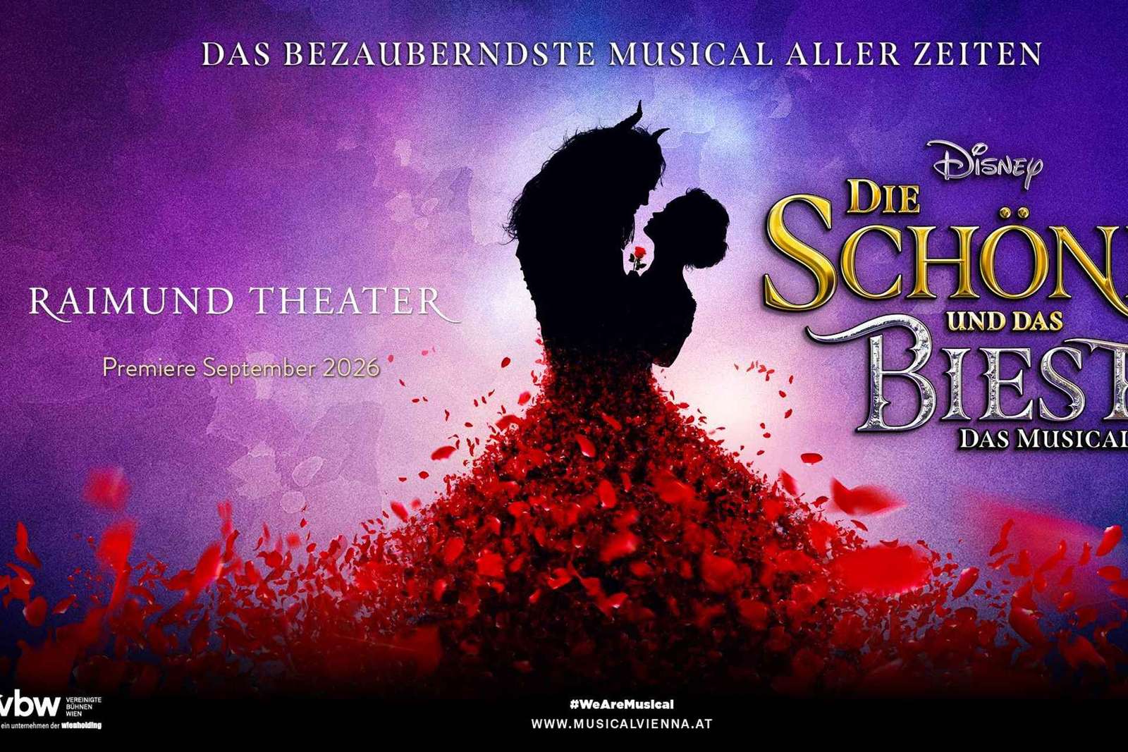 Vienne : Billets pour la comédie musicale La Belle et la Bête