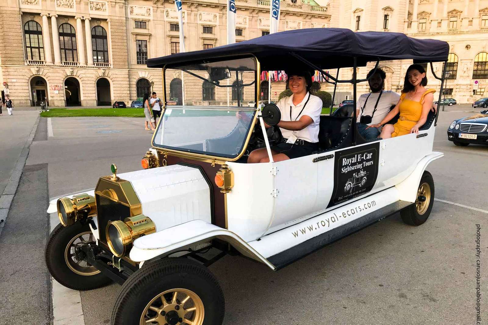 Vienne : Visite touristique en voiture électrique privée