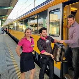 Prague : Transfert en train vers/depuis le centre de Vienne