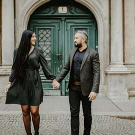 Vienne : séance photo privée dans la vieille ville (vidéo en option)