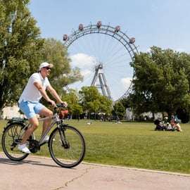 Vienne : Visite touristique guidée à vélo