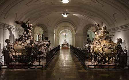 Vienne : billet d'entrée à la crypte des Capucins