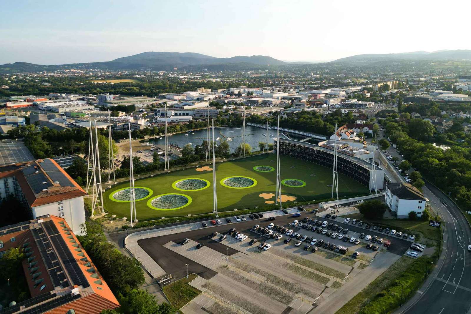 Topgolf Vienne : gameplay - 1 baie