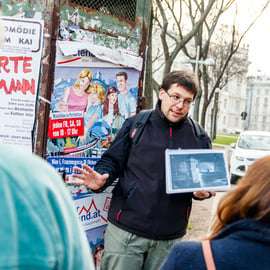 "Visite des lieux de tournage du film "Le troisième homme