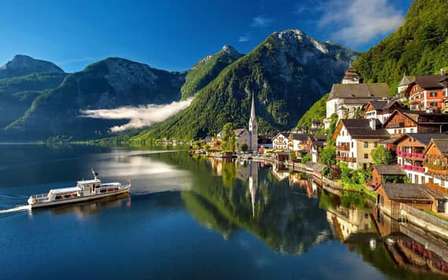 Au départ de Vienne : excursion VIP d'une journée à Hallstatt et au château d'Ort