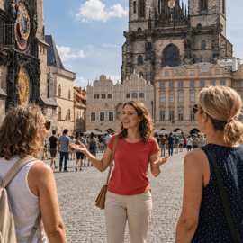 Depuis Vienne : Prague – Petit groupe – Excursion et prise en charge à l'hôtel