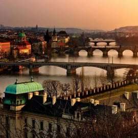 Au départ de Vienne : Visite guidée de Prague en petit groupe
