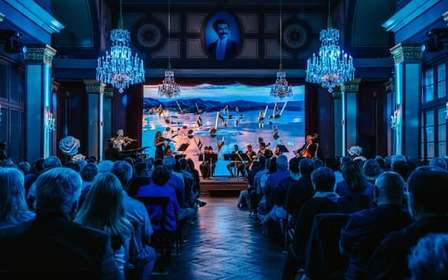 Concert classique dans la salle de concert Strauss originale
