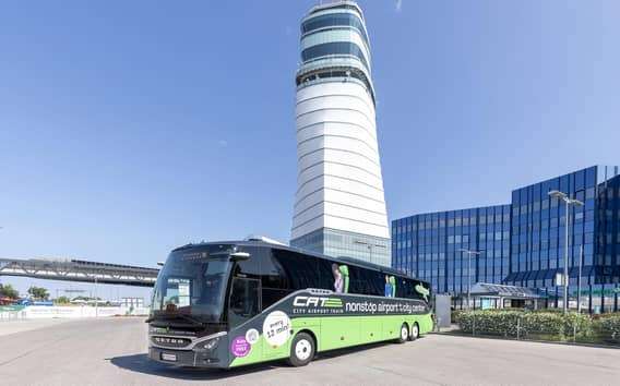 Transfert CAT : Aéroport de Vienne - Wien Mitte