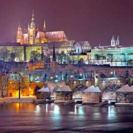 Au départ de Vienne : Visite guidée d'une journée à Prague