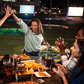 Topgolf Vienne : gameplay - 1 baie