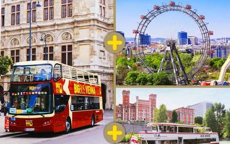 Vienne : château de Schönbrunn, croisière sur le fleuve et Big Bus City Pass