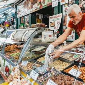 Vienne : visite culinaire au Naschmarkt