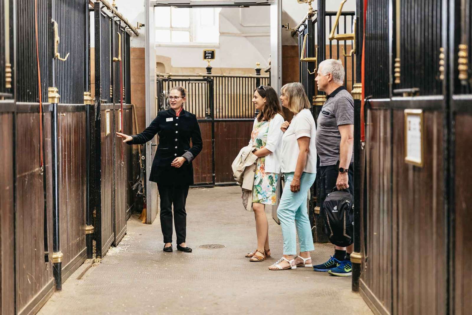 Visite guidée de l'école d'équitation espagnole de Vienne